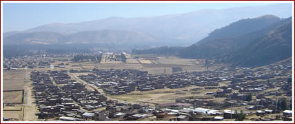 Foto panoramica de la ciudad de Huancayo